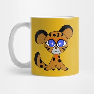 Jaguatirica Cute Ocelot Baby Mug